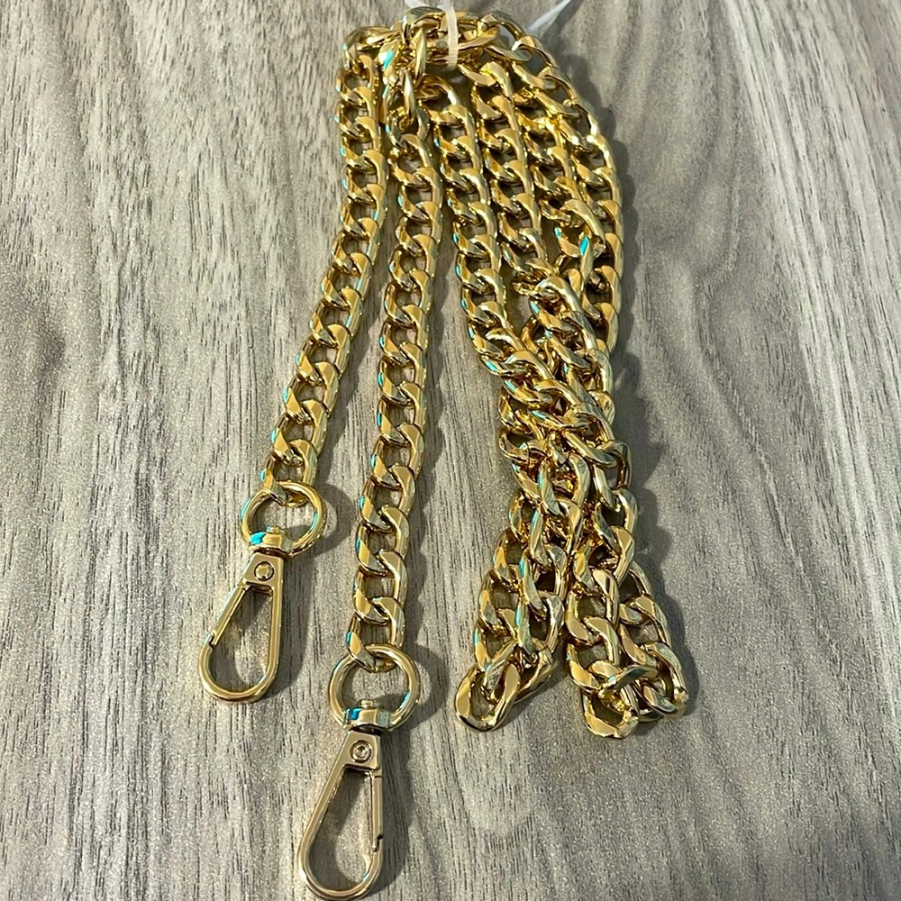 🎉❤️ LAST ONE!! NEW Crossbody Link Chain Purse Strap Gifts